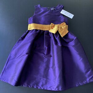 NWT ATUN Purple and Yellow Dress